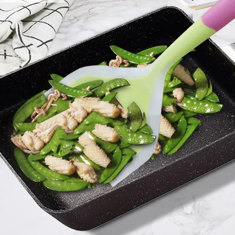 Silicone Spatula Scrapper, Cooking Utensils Beef Meat Egg Kitchen Scraper, Shovel Non Stick Spatula, Wide Pizza Cooking Tools, Non Stick Food Turner Lifters, Food Grade Silicone Cooking Spatula Silicone Spatula Scrapper, Cooking Utensils Beef Meat Egg Kitchen Scraper, Shovel Non Stick Spatula, Wide Pizza Cooking Tools, Non Stick Food Turner Lifters, Food Grade Silicone Cooking Spatula